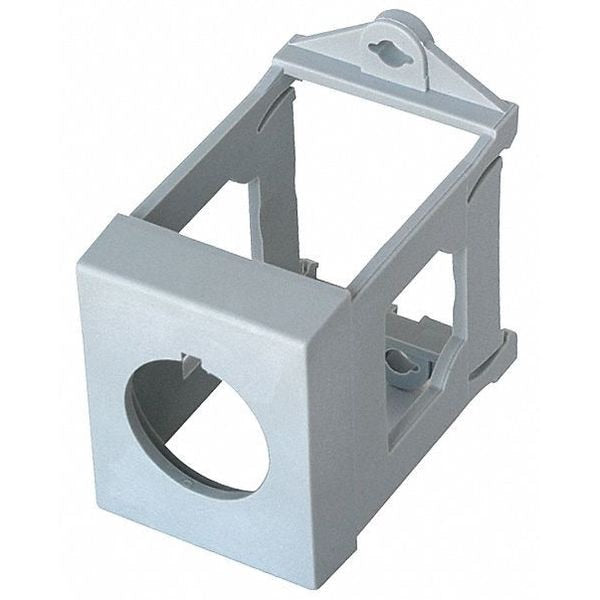 DIN Rail Mounting Aadapter, 22mm, Black