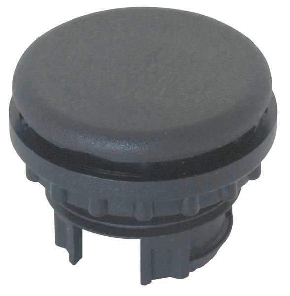 Black Blanking Plug, 22mm, Black