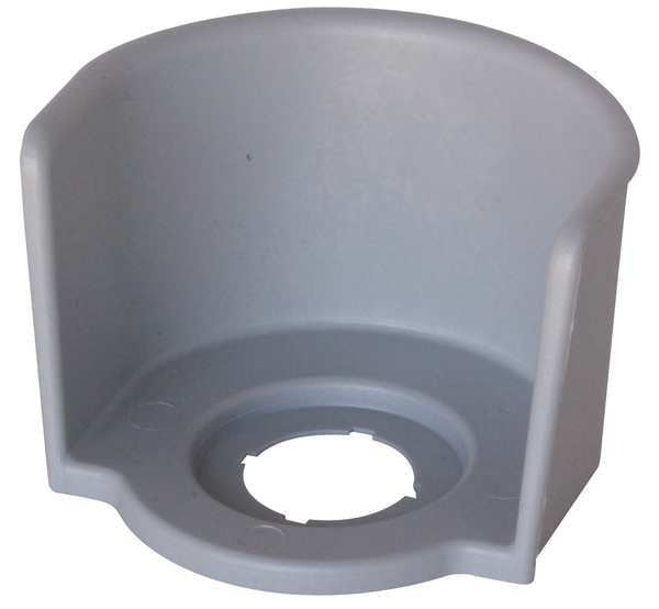 Gray Guard Ring for E-Stop, 22mm, Gray