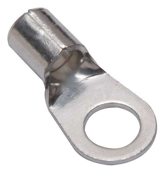 One Hole Lug Compress Conct, 6 AWG, PK10