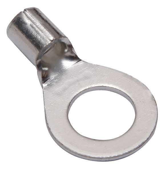 One Hole Lug Compress Conct, 8 AWG, PK10