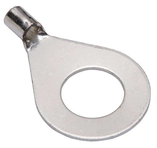 One Hole Lug Compress Conct, 8 AWG, PK10