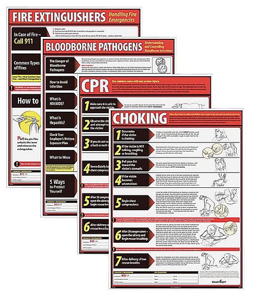 Poster Kit, English, 18 in. H x 24 in. W