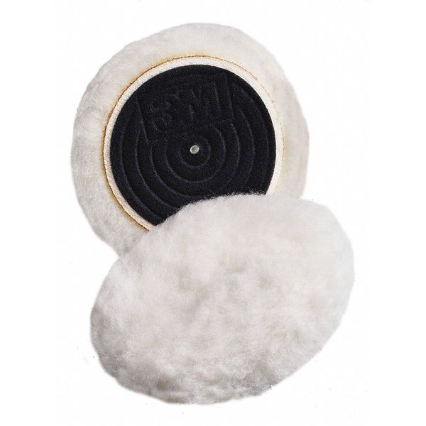 Low Lint Knit II Buffing Pad, 5-1/4in 1/2in Pile Ht, 50/pk
