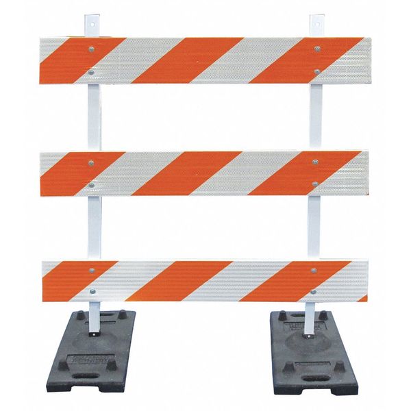 Barricade, Type III, PP/Volc, 8 ft., DG