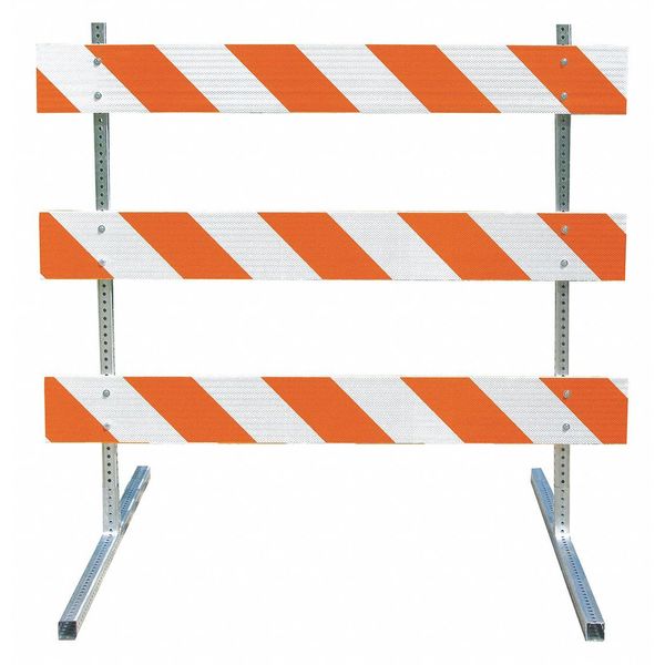 Barricade, Type III, Telpsar, 6 ft., DS DG