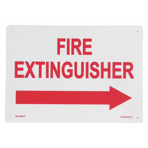 Fire Exit, Rigid Right Arrow PL, 10