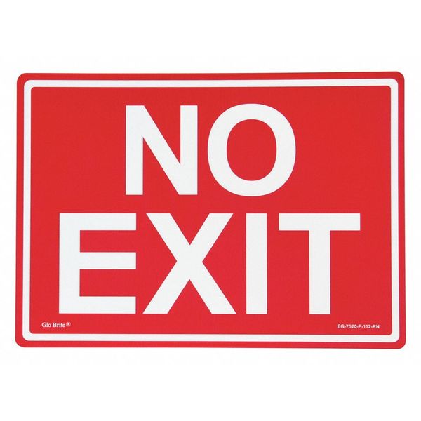 No Exit, Red w/PL, 14