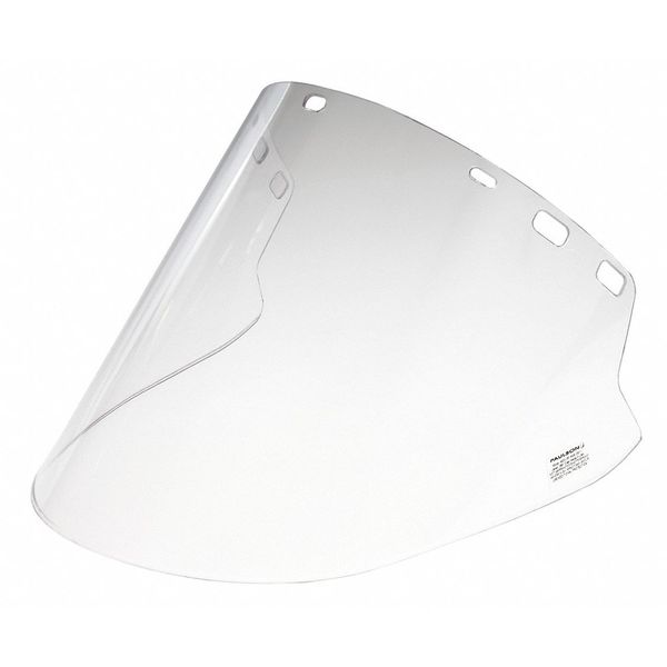 Faceshield, High Temp, Clear, Poly, 20