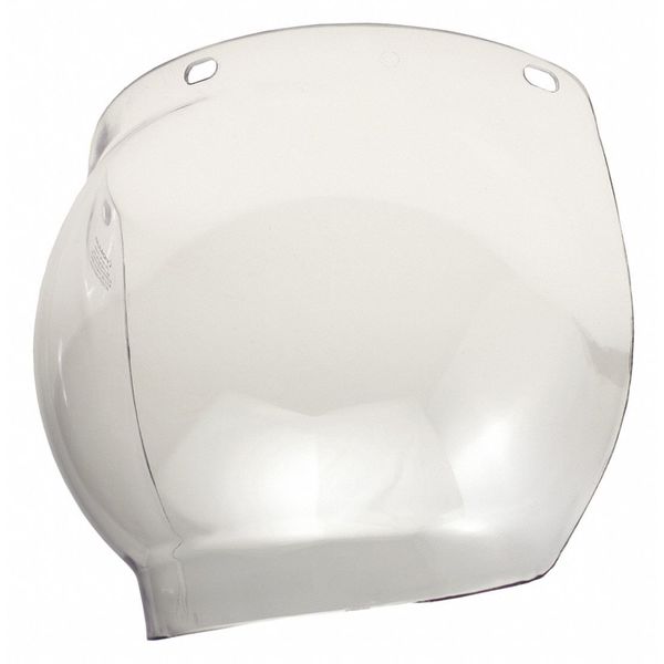 Faceshield, Bubble, Clear, .060