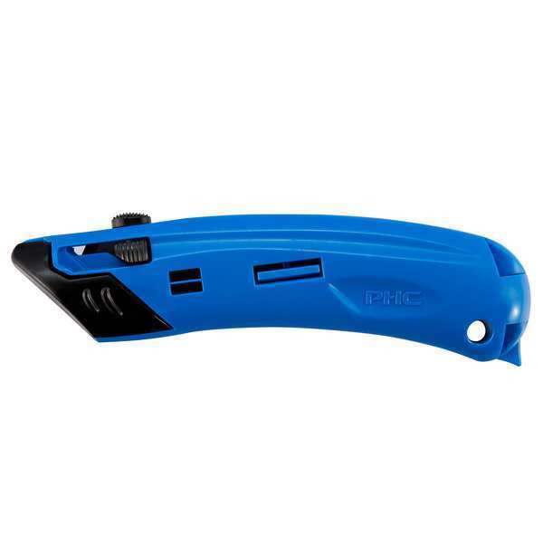 Safety Knife, Self-Retracting, Safety Point, General Purpose, Plastic