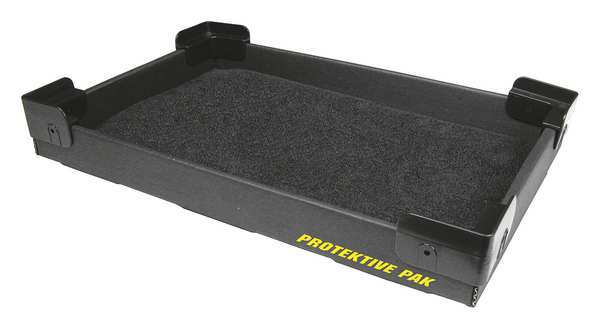 ESD Tray, 20in.Lx14in.Wx14in.D, Corrugated