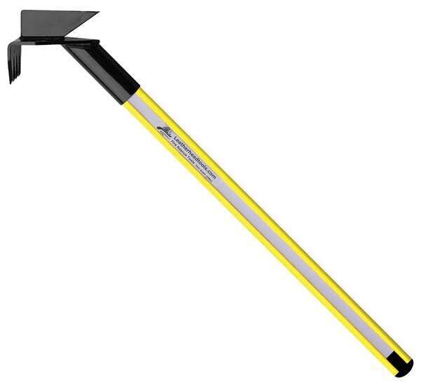 Drywall Hook, 6 ft. Dog Bone Pole, HiViz Yellow
