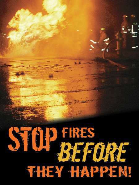 Poster, Stop Fires Before, 18 x 24 In.