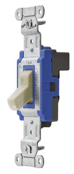 Wall Swtch, 3-Way, 120/277V, 15A, Ivry, Toggl