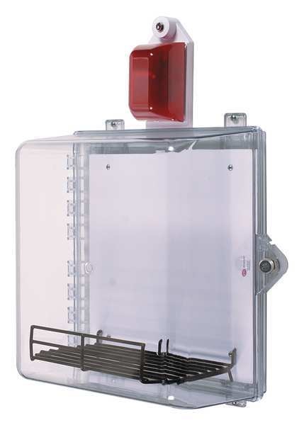 Protective Cabinet, 16-1/4in, Siren/Strobe
