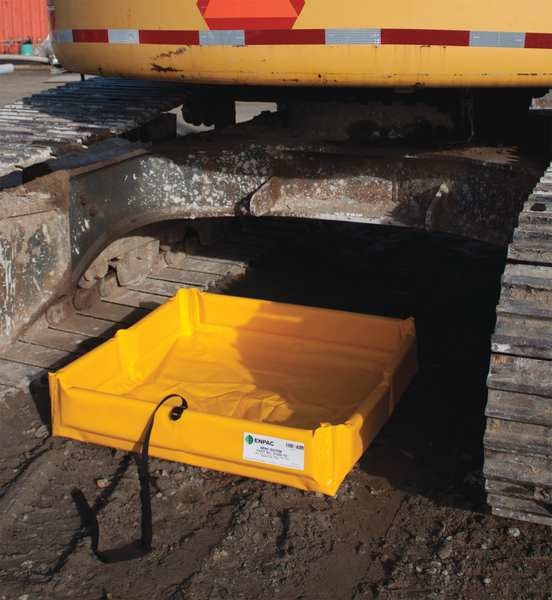 Spill Containment Berm, 22 gal., Yellow