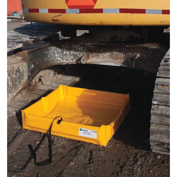 Spill Containment Berm, 34 gal., Yellow
