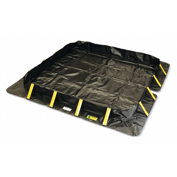Spill Berm, 12 ft.Lx26 ft.Wx1 ft.H, Black
