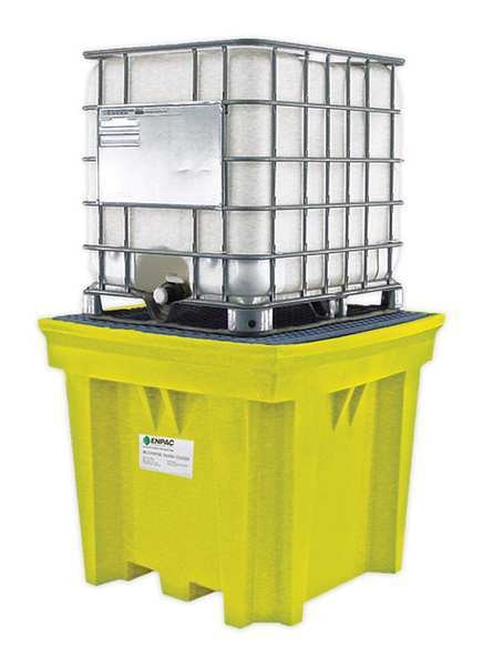 IBC Containment Unit, 275 gal Spill Capacity, 3000 lb., HDPE