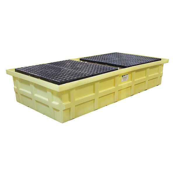 IBC Containment Unit, 385 gal Spill Capacity, 8,000 lb., HDPE