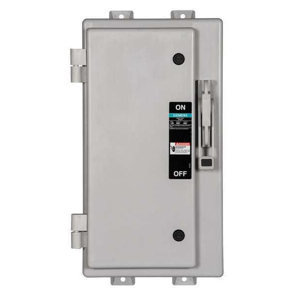 Fusible Safety Switch, Heavy Duty, 600V AC, 3PST, 100 A, NEMA 4X