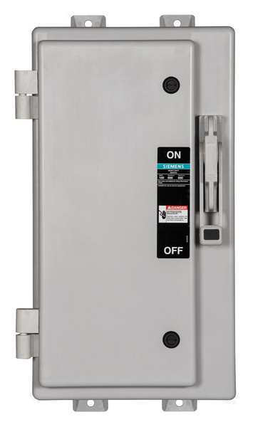 Nonfusible Safety Switch, Heavy Duty, 600V AC, 3PST, 200 A, NEMA 4X