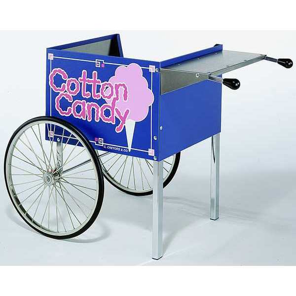 Cotton Candy Cart, Blue, 40 in. W
