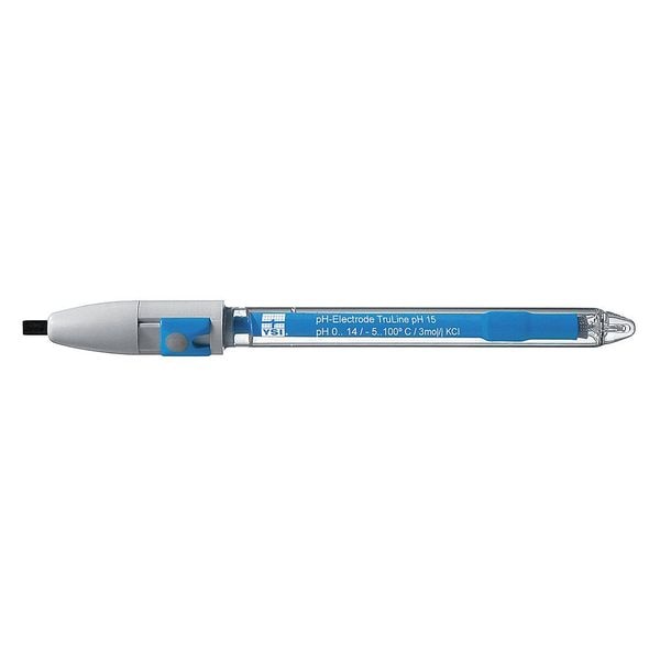 PH Electrode, 0 to 14 pH, Conic Tip, Glass