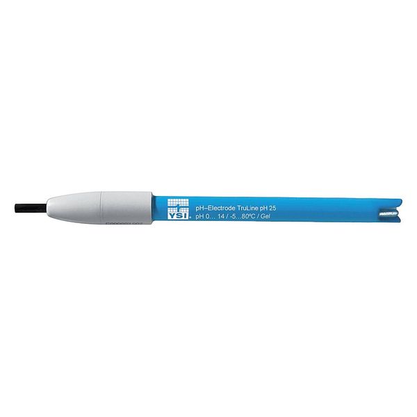 PH Electrode, 0 to 14 pH, Cylindrical Tip