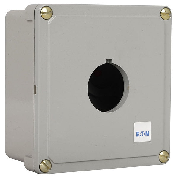 Pushbutton Enclosure, 5.88 in H, Al