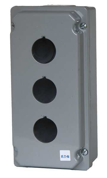 Pushbutton Enclosure, 7.75 in H, Aluminum