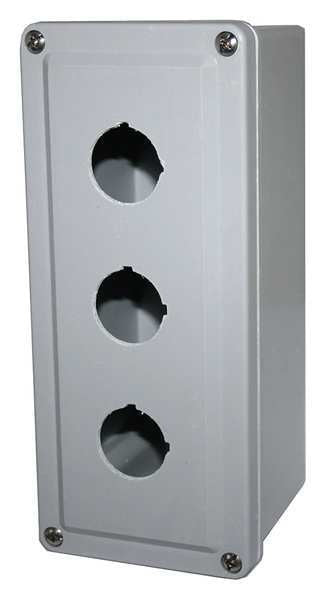 Pushbutton Enclosure, 8.88 in. H, Plastic
