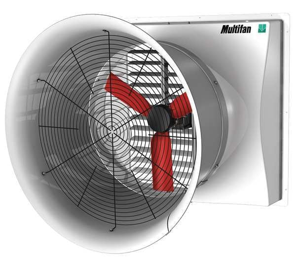 Agricultural Exhaust Fan, 240V, 23/32 HP