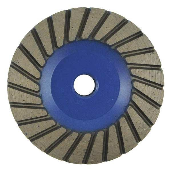 Segment Cup Wheel, 6 in.dia., Fine Grit