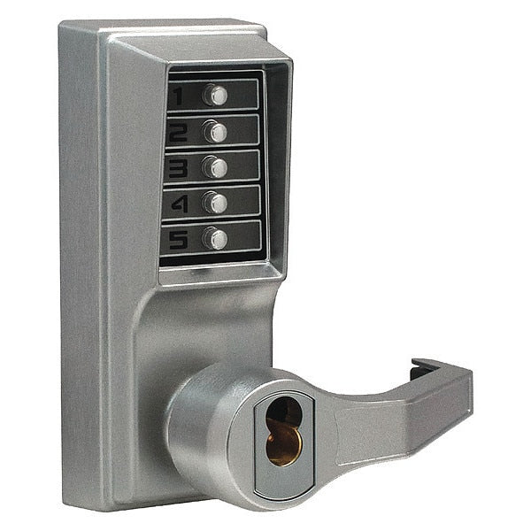 Push Button Lock, Entry, Key Override