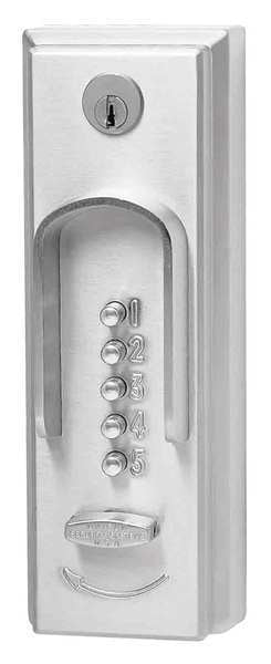 Push Button Exit Trim, Key Override
