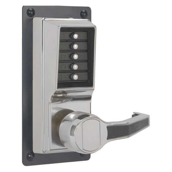 Push Button Exit Trim, Chrome, Right
