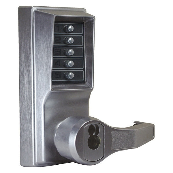 Push Button Lock, Entry, Key Override