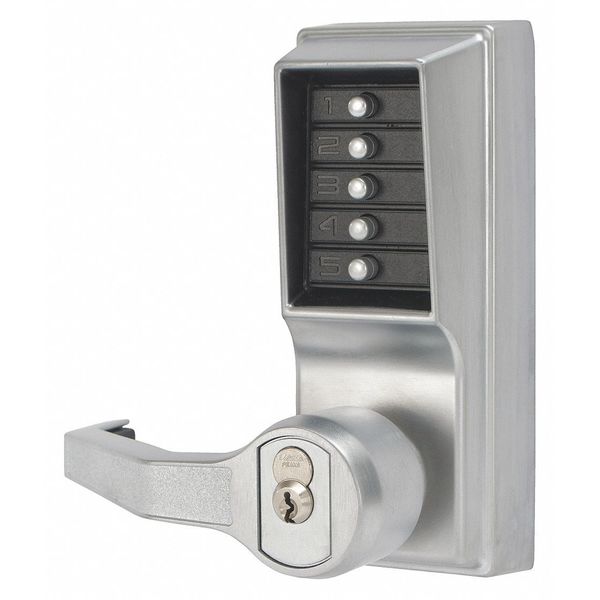 Push Button Lock, Entry, Key Override