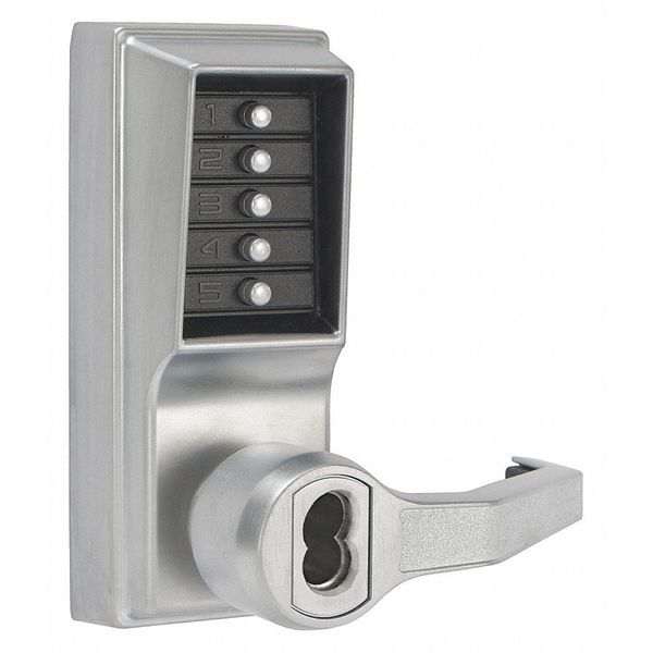 Push Button Lock, Entry, Key Override