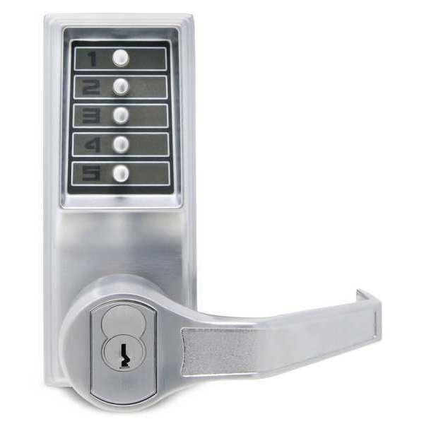 Push Button Lock, Entry, Key Override