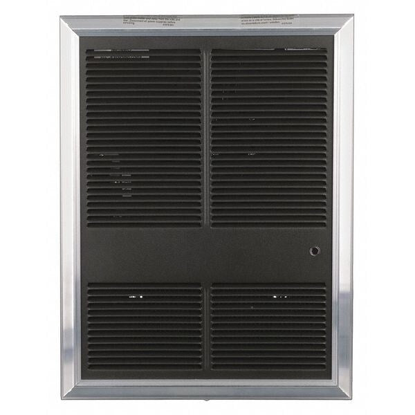 Recessed Electric Wall-Mount Heater, Recessed or Surface, 4800 W