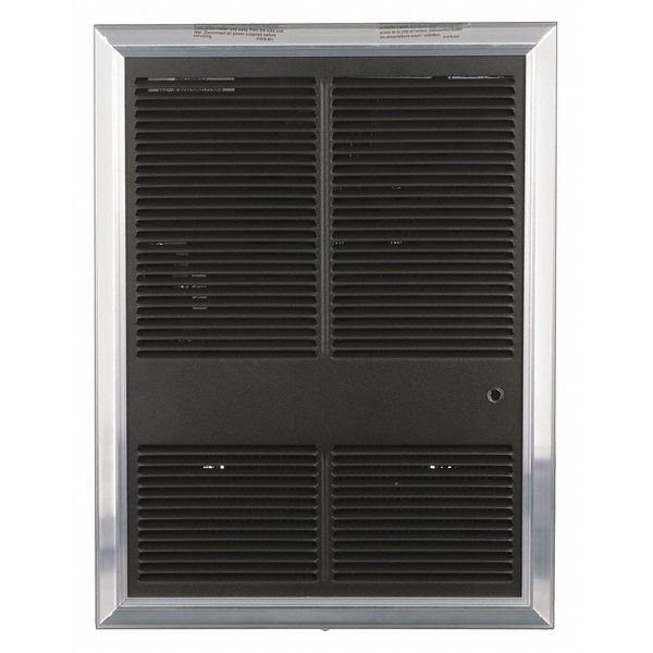Recessed Electric Wall-Mount Heater, Recessed or Surface, 1125/1500 W