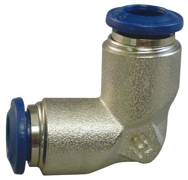 Union Elbow, Brass, Push-Fit, 1/4in., PK5
