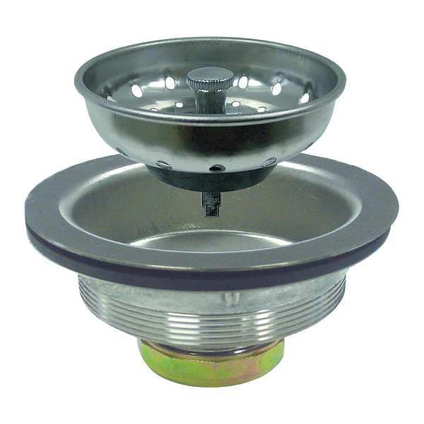 Basket Strainer, Stainless Steel, 17 ga.
