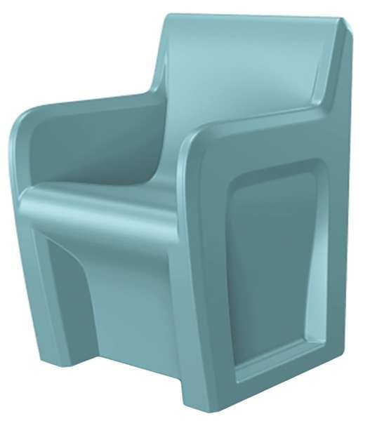 Blue, GrayArm Chair, 24