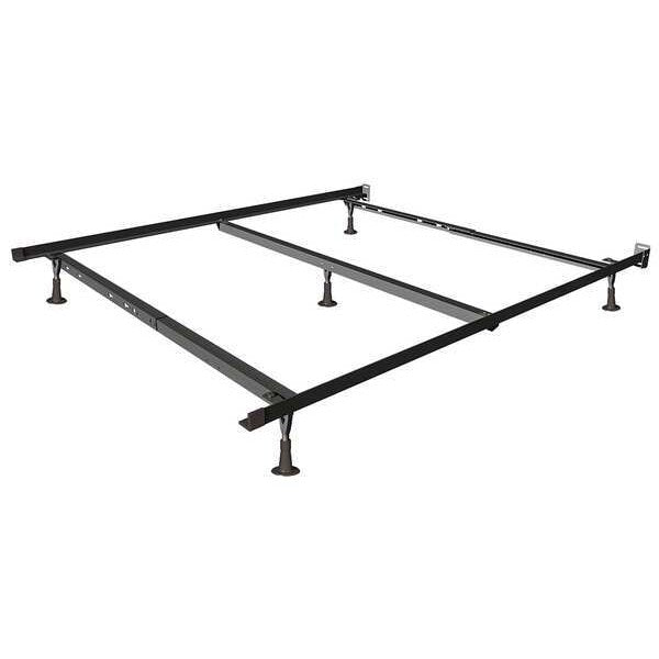 Bed Frame, 70In L x 60In W x 7-1/4In H