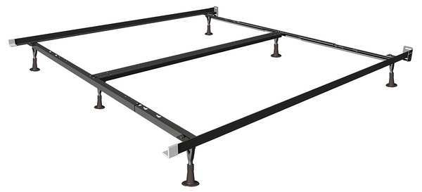 Bed Frame, 70In L x 60In W x 7-1/4In H