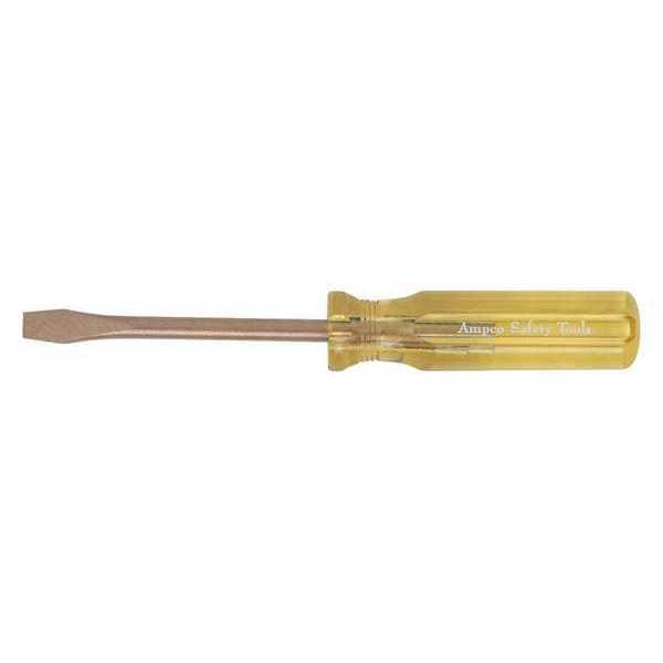 Non-Sparking Slotted Screwdriver 3/16 in Round
